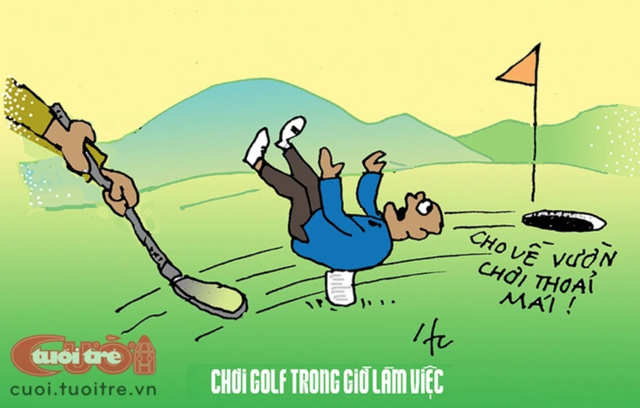 Giám[-]đốc[-]sở[-]được[-]cho[-]về[-]vườn[-]đánh[-]golf[-]thoải[-]mái
